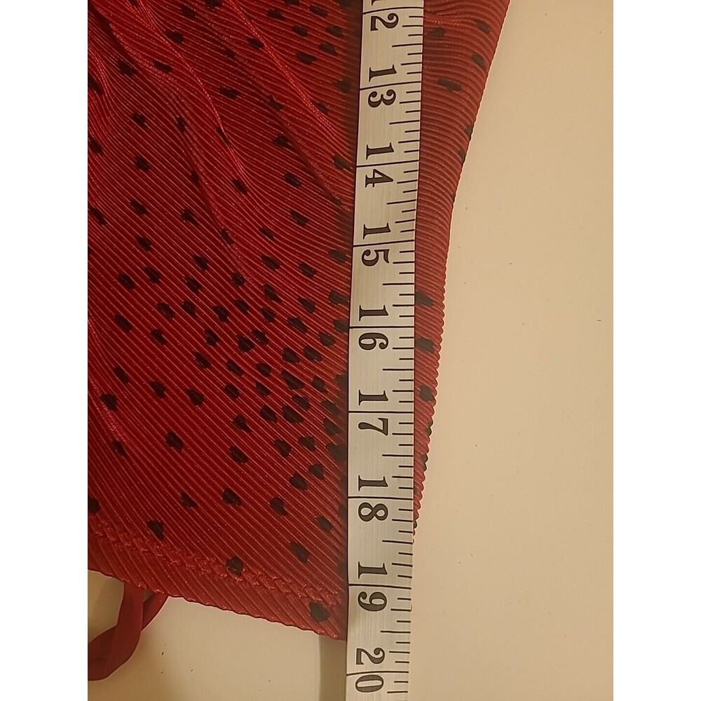 Express Rouched Red Crop Top Size Small - Picture 10 of 11